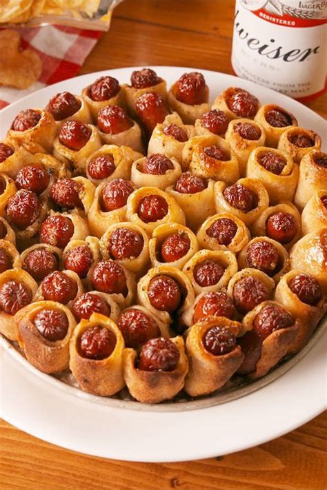 Pull Apart Pigs In A Blanket Finger Food Appetizers