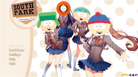 South Park Literature Club By 3pm4am On Deviantart