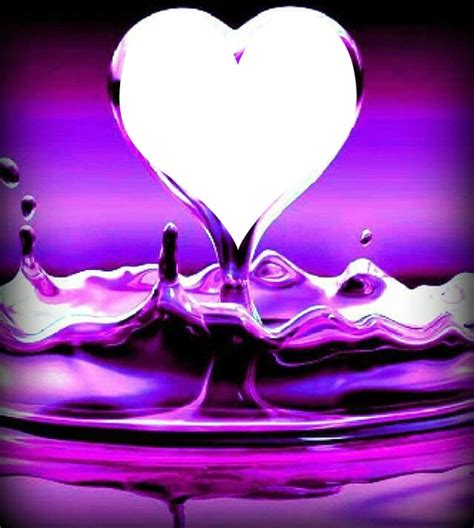 Water Heart Photo Frame Effect Pixiz