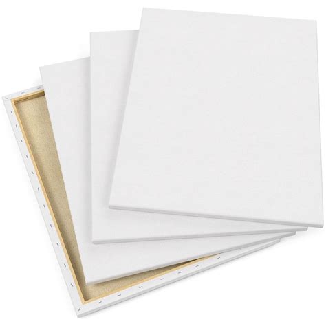 Classic Stretched Canvas 18 X 24 In Pack Of 4 Arteza
