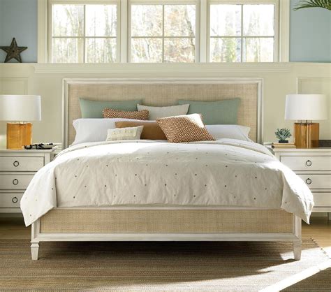 Get the best deals on rattan beds & mattresses. Country-Chic Woven Rattan Panel Bed Frame | Panel bed ...