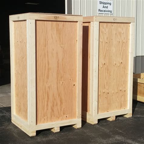 Wooden Shipping Crates Custom Wood Crating Ispm 15 Certified For