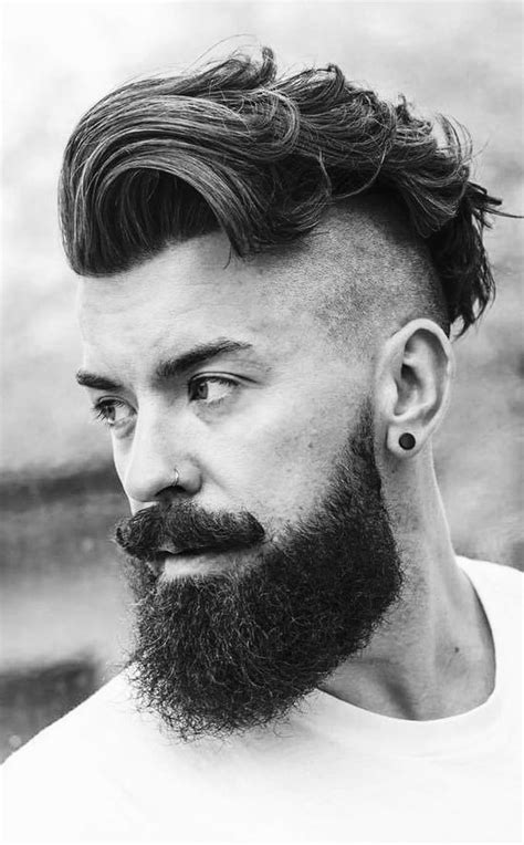 33 trendy undercut hairstyles to compliment your beard