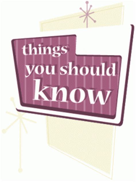 Listen to stuff you should know with 1,709 episodes, free! Things You Should (Maybe) Know… « The Jury Room