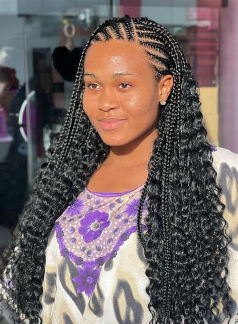 20 Attractive Natural Cornrow Braids Hairstyles For Black Women In 2022