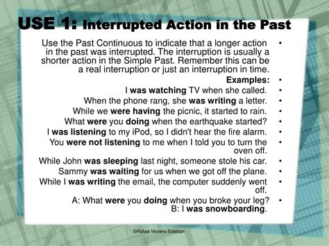 Ppt Past Continuous Powerpoint Presentation Free Download Id537687