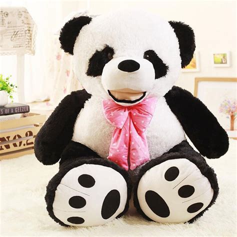 Plush Toys Doll 130CM Panda Giant Size Gentle Touch Panda Bear Stuffed