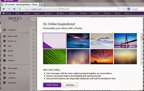 Yahoo Rolls Out Redesigned Mail Offers Mail Plus And 1tb Storage Boost