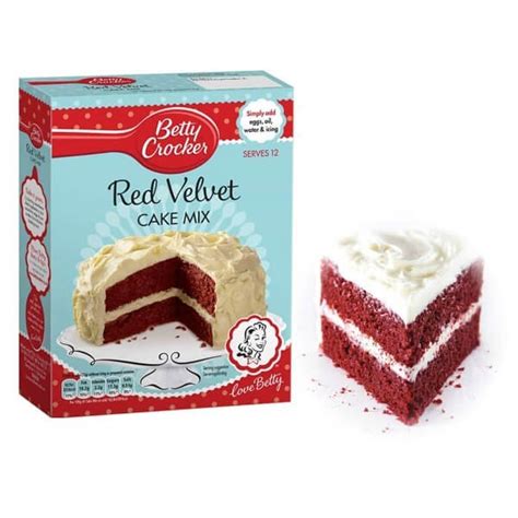 This is a delicious red velvet cake recipe that was taught to me by my grandmother. Betty Crocker Red Velvet Cake Mix 425 g