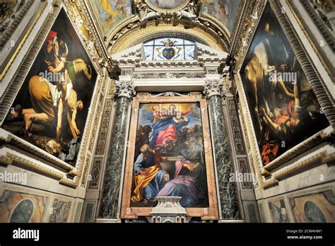 Italien Rom Santa Maria Del Popolo Cappella Cerasi Caravaggio