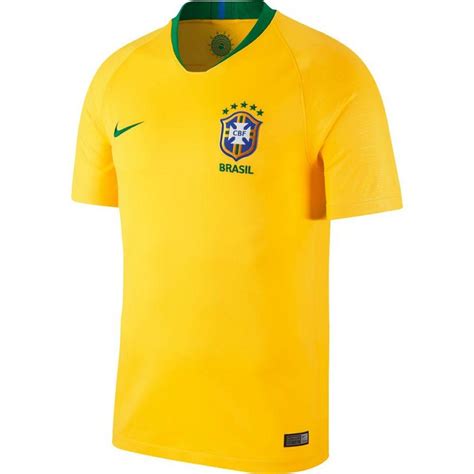 Brazil Kids Home Football Shirt 201819 Official Nike Merchandise
