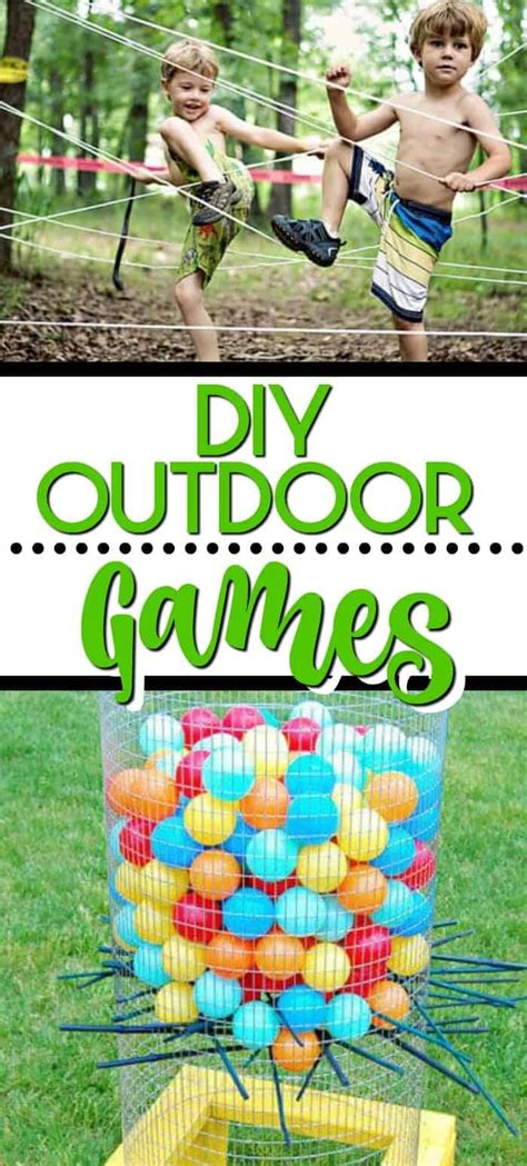 Diy Outdoor Game Ideas Outdoor Games For Preschoolers Fun Outdoor