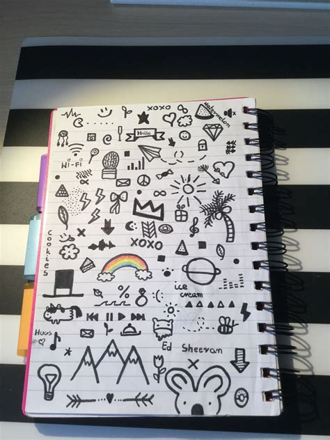 Cute Little Notebook Drawings Notebook Doodles Cute Drawings Tumblr
