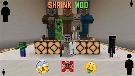 Mod Showcase 38 Shrink Mod Minecraft 1165 Youtube