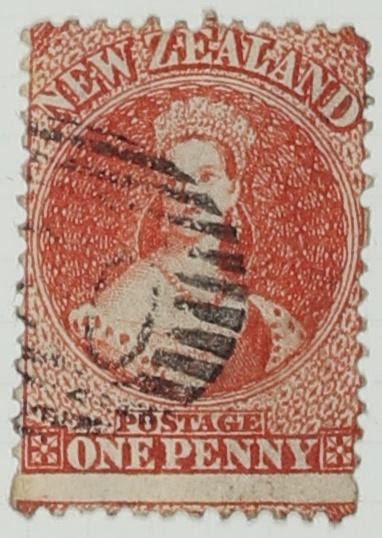 Stamp New Zealand One Penny Canterbury Museum