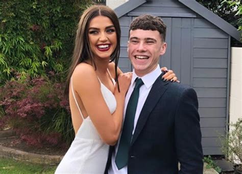 Missy Keating Is All White On The Night At Her Boyfriends Debs