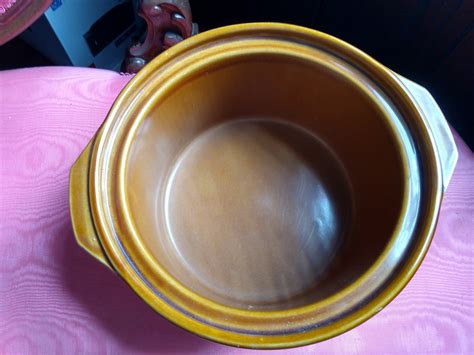 Rival Crock Pot 5 Quart Replacement Ceramic Insert Bowl Crock Brown