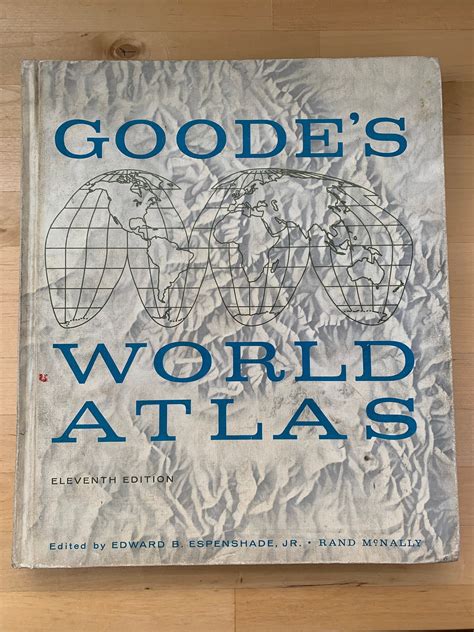 Goodes World Atlas 11th Edition Hardcover Book Etsy