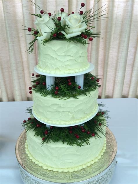 Winter Wedding Cake Winter Wedding Cake Christmas Wedding Cakes Cake