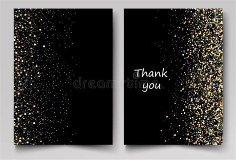 Template Design Invitationsgreeting Cardsgreetingsgold Glitters On A