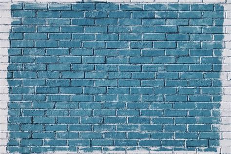 Blue Brick Wall Free Texture