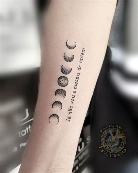 Sintético 189 Tatuagem fases da lua Bargloria