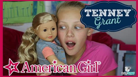 new american girl tenney grant doll unboxing youtube