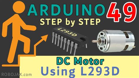 Lesson 49 Introduction To L293d Motor Driver And Speed Control