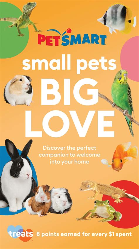 Petsmart Small Pets Big Love Flyer March 22 To April 11