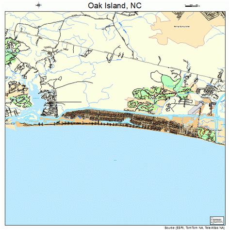 Street Map Of Oak Island Nc 2024 Schedule 1
