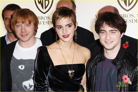 Rupert Grint Emma Watson Daniel Radcliffe London Photocall Photo
