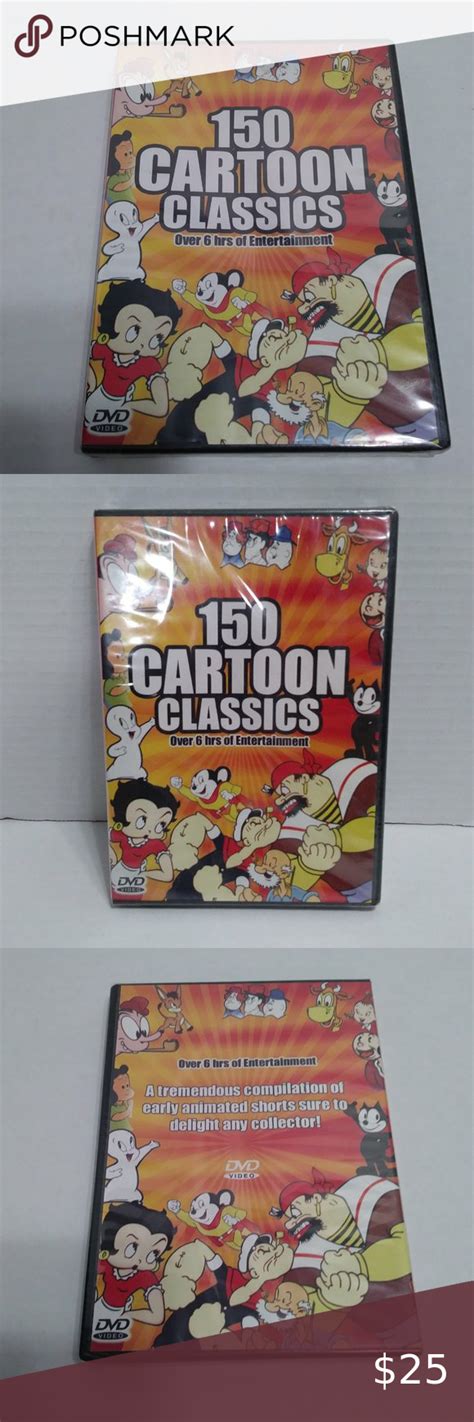 150 Cartoon Classics Dvd Classic Cartoon Dvd