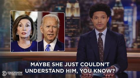 Comedycentral On Twitter Rt Thedailyshow Is It Possible That Biden S Warning To Pelosi Not