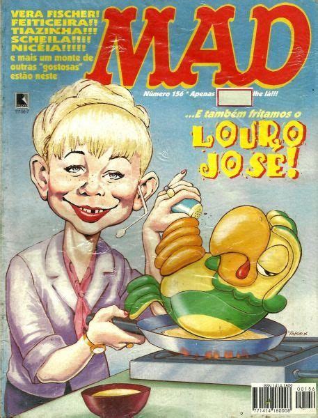 Revista Mad Nº156e Tambem Fritamos O Louro José Loja Gibimania