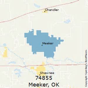 A zip code indicates the destination post office or delivery area to which a letter will be sent for final sorting for delivery. Best Places to Live in Meeker (zip 74855), Oklahoma