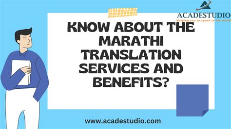 Know About The Marathi Translation Services And Benefits