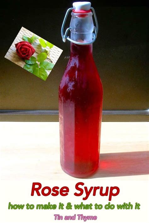 rose syrup recipe how to make it and what to do with it can be added to flavour cakes desserts