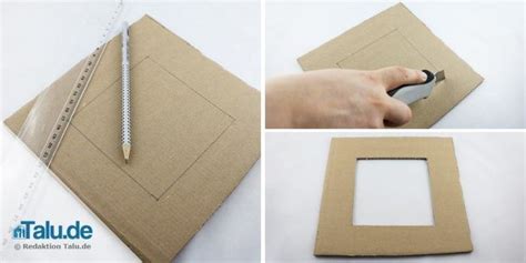 Tutorial top 5 lifehacks mit klopapierrollen upcycling: Bilderrahmen aus Pappe/Papier selber bauen ...