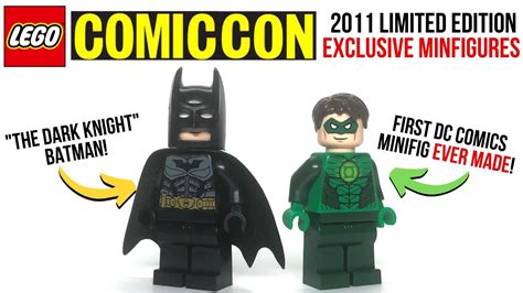 Lego Comic Con Exclusive Batman And Green Lantern Minifigures From 2011