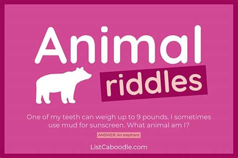 Check spelling or type a new query. 27 Animal Riddles For Kids That Are Great For Car Rides And Classrooms