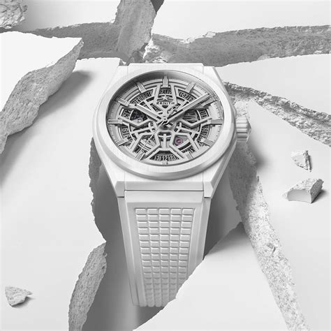 Zenith Defy Classic Blue And White Ceramic Time And Watches The