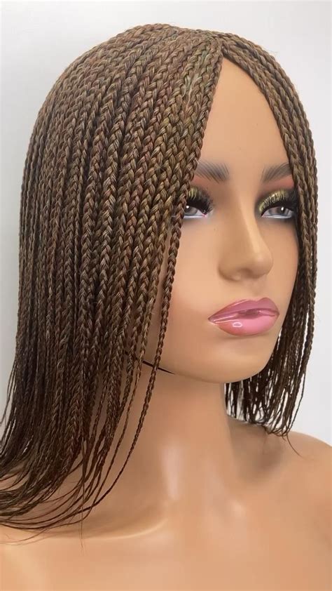 Short Braided Wig Video Wigs African American Braids African Braids