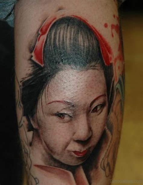 60 Brilliant Geisha Tattoos On Shoulder Tattoo Designs