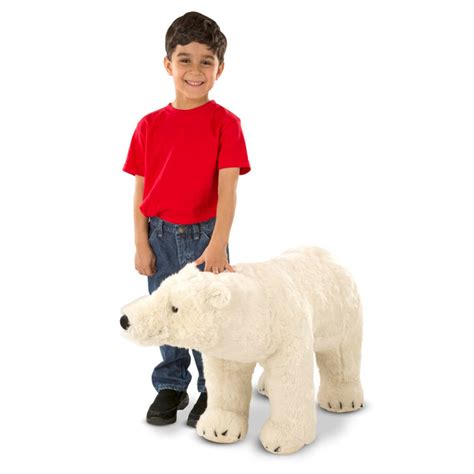 Giant Stuffed Animal Polar Bear Melissa And Doug