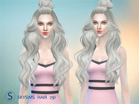 Butterflysims Skysims 291 Hair Sims 4 Hairs
