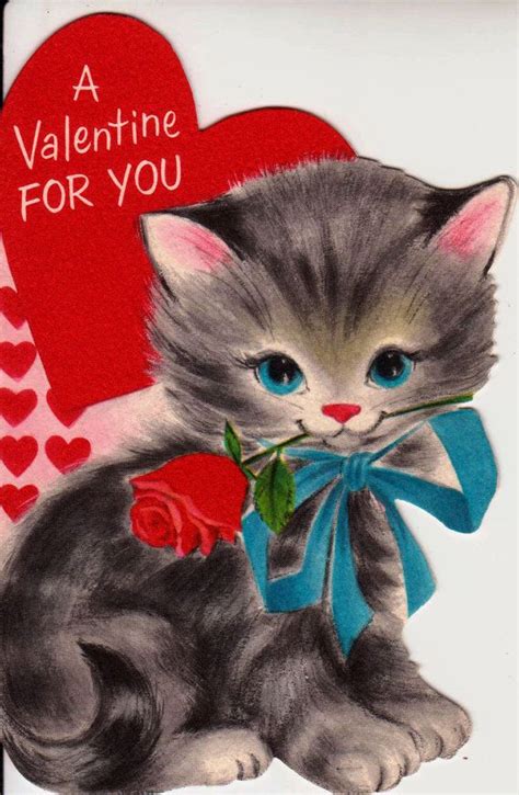 Hallmark Valentine Kitten My Funny Valentine Happy Valentines Day