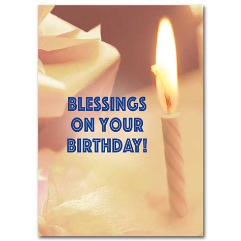 Blessings On Your Birthday Birthday Card
