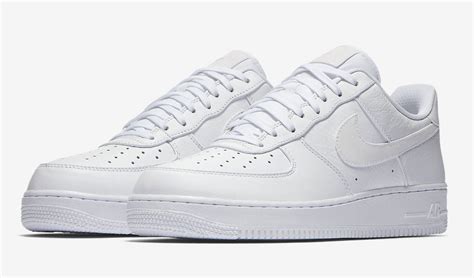 This All White Nike Air Force 1 Low Comes With Reflective Hits