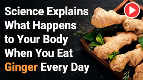 What Happens To Your Body When You Eat Ginger Everyday YouTube