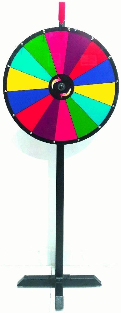 Spinning Prize Wheel Heavy Duty Game And Event Activity Model Namenumber Spinwls 24m At Rs